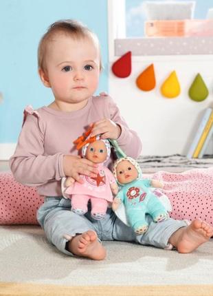 Лялька baby born – блакитне янголятко (18 cm) 6