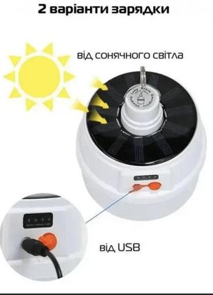 Диодная лампа для кемпинга micro usb bailong bl-20225 фото