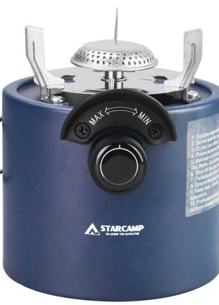 Портативний газовий міні-обігрівач - плита 2 в 1 для кемпінгу, походів та будинку starcamp hx-1000g3 фото