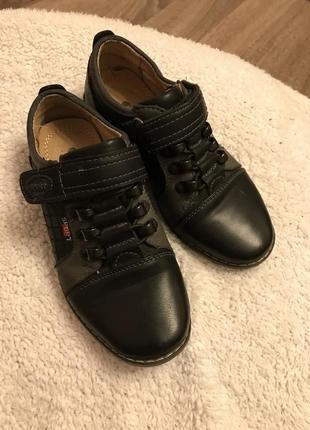 Кроссовки 27 размер, спортивные туфли на липучках и резиновых шнуровках