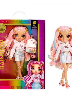 Лялька rainbow high серії junior high - кіа харт