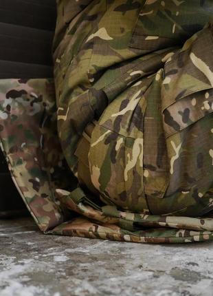 Каремат складной тактический мультикам пятиточка военный коврик полевой, каремат армейский сидушка multicam2 фото