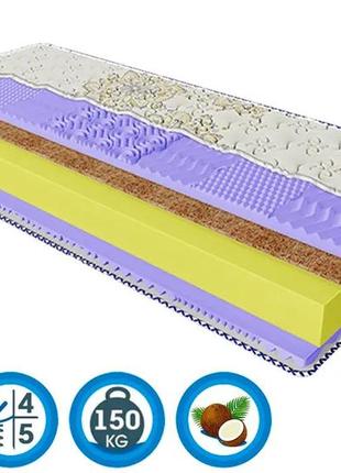 Матрас тм емм беспружинный arabeska tiara / тіара 80х200