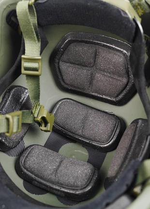 Военный шлем тактический каска fast helmet 3a iiia класса защиты фаст армейский шлем...