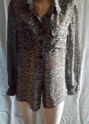 Легка блуза 100%шовк