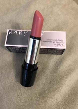 Гелева матова помада mary kay у відтінку- соковитий абрикос