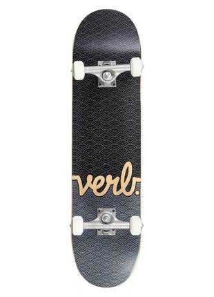 Verb скейтборд waves complete skateboard 8" - black/charcoal (frd.047354)