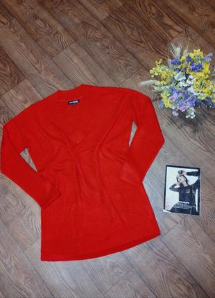 Женский свитер, женский джемпер, акриловый красный женский свитер, распродажа, женская одежда обувь аксессуары2 фото