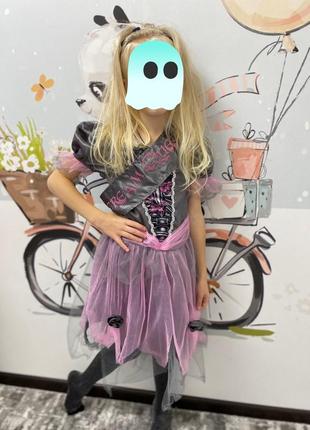 Сукня на хелоуін 🎃 halloween на дівчинку 7-8 років