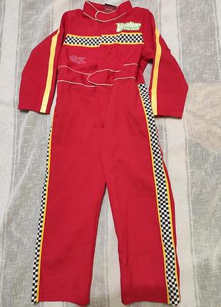 Карнавальный костюм гонщик молния маквин на 3-4роки