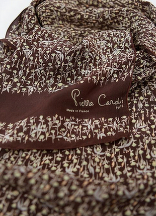 Шелковый шарф pierre cardin1 фото