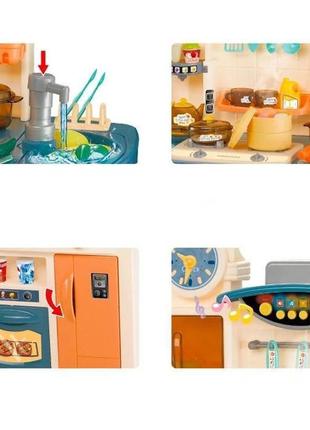 Велика дитяча іграшкова кухня м998 (2 кольори)3 фото