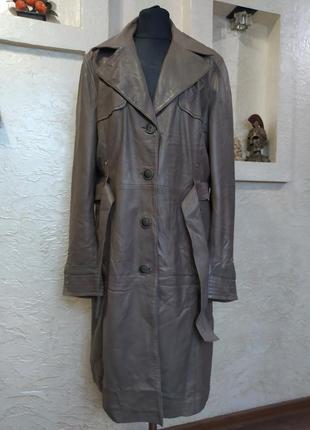 Пальто натуральная кожа oakwood1 фото