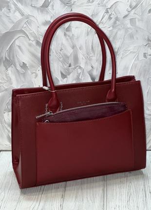 Сумка david jones 6105-2 червоний