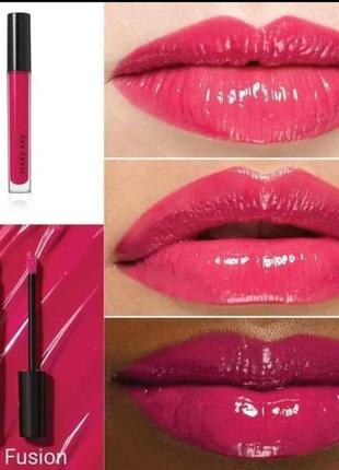 Блиск для губ mary kay unlimited lip gloss "рожевий ф'южн"