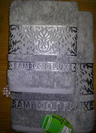 Бамбуковые полотенца cestepe bamboo damask silk туречня