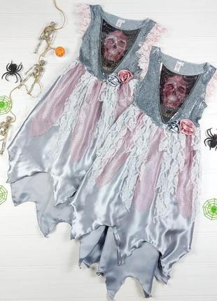 Шикарные платьица на хэллоуин от george 7-8 лет, 122-128 см.1 фото