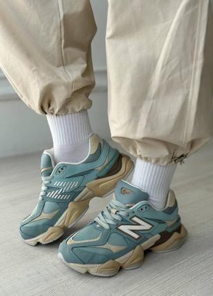 Круті кросівки new balance 9060 « blue haze »3 фото