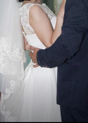 Весільна сукня айворі6 фото