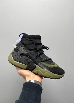 Кроссовки nike air huarache gripp ‘black khaki’