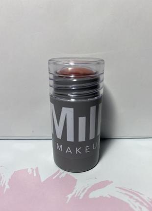 Кремовые румяна и помада для губ milk make up werk