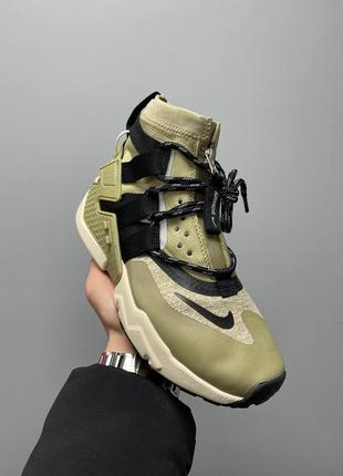 Кроссовки nike air huarache gripp ‘khaki’8 фото