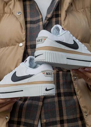 Кроссовки nike court legacy lift6 фото