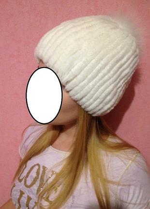 Шапочка из шиншиллы