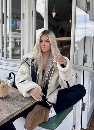 Дублёнка zara
