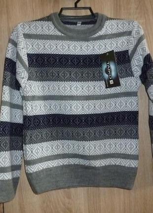 Свитер с шерстью 7-8 л.