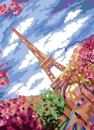 Картина по номерам "весна в париже"
