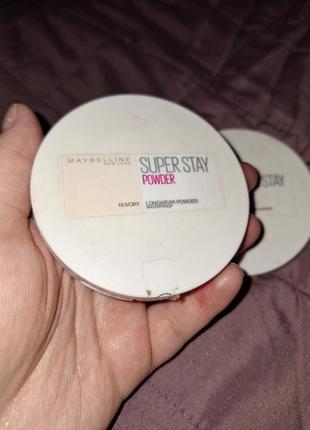 Maybelline super stay powder1 фото