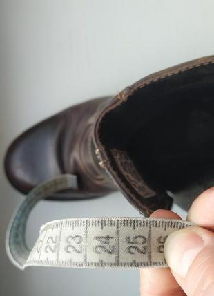 Демисезонные кожаные ботинки vagabond 39р. 25.5 см.9 фото