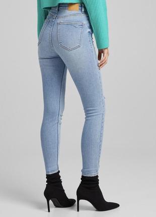 Джинси bershka super high waist skinny5 фото