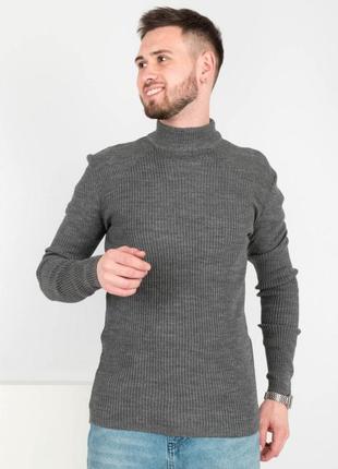 Мужской гольф свитер водолазка светр
