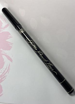 Стойкий карандаш лайнера kvd beauty tattoo pencil liner waterproof long-wear gel eyeliner