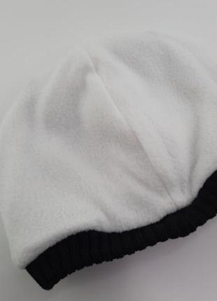 Теплая шапочка с ушками и шарфик, шапочка на флисе травка и шарф, шапочка панда, зимняя шапка6 фото