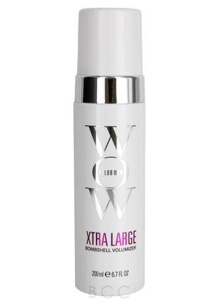 Пенка для объема волос color wow xtra large bombshell volumizer1 фото