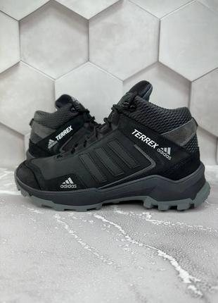 Хит продажи!!️ мужские ботинки adidas ч/сер6 фото