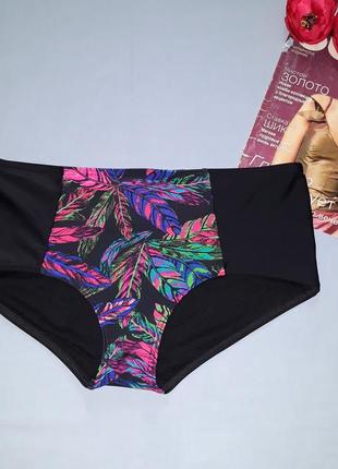 Низ от купальника женские плавки размер 46-48 / 14 черный бикини шортиками