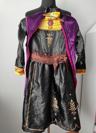 Карнавальный костюм на хеллоуин принцесса анна, холодное сердце 2 на 5-6 лет от george2 фото