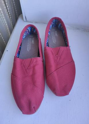 Новые эспадрили toms w8.5