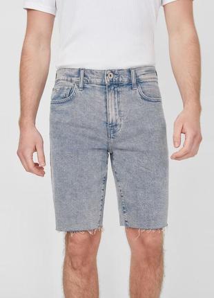 Мужские джинсовые шорты guess1 фото