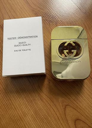 Женские духи gucci guilty (тестер) 75 ml.