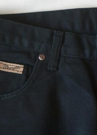 Черные котоновые джинсы женские wrangler, размер s, m6 фото