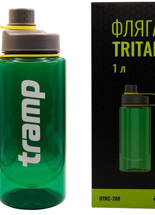 Фляга tramp tritan green (1l)