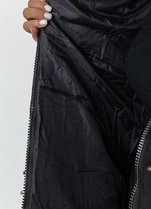Куртка женская демисезонная, цвет черный, 235r22623 фото