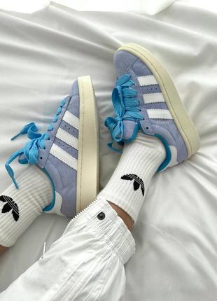 Кроссовки adidas campus “ambient sky blue”9 фото