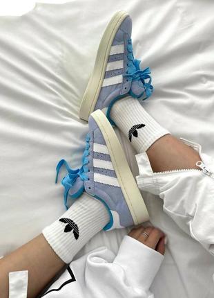 Кроссовки adidas campus “ambient sky blue”6 фото