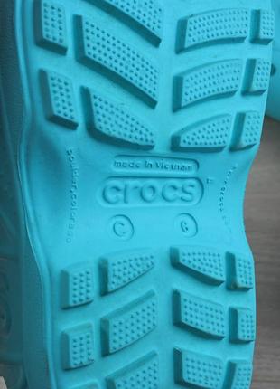 Дитячі гумові черевики crocs оригінал, розмір 23